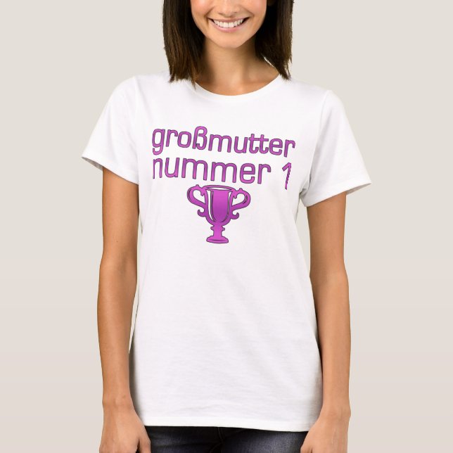 Deutsche Geschenke für Großmütter: Großmutter T-Shirt (Vorderseite)