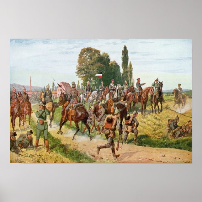 Deutsche Gewerkschaften Poster (Vorne)