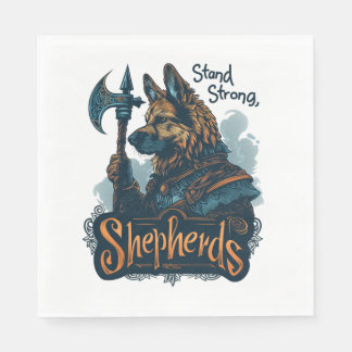 Deutsche Hirten in Viking Valor Serviette