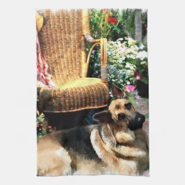 Deutsche Hirten Liebe Geschenke Handtuch