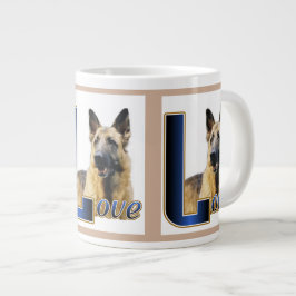 Deutsche Hirten LIEBE Geschenke Jumbo-Tasse