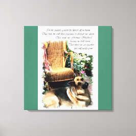 Deutsche Hirten Liebe Geschenke Leinwanddruck