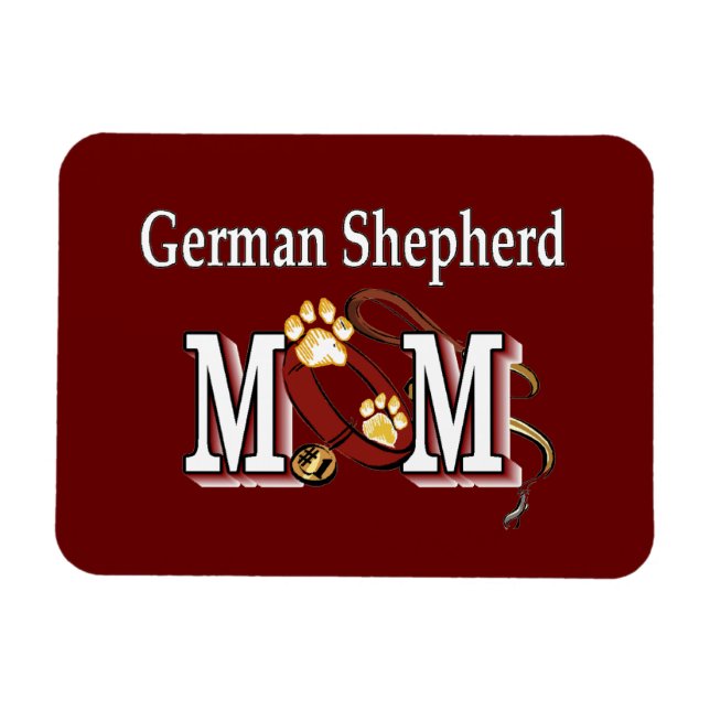 Deutsche Hirten Mama Geschenke Magnet (Horizontal)