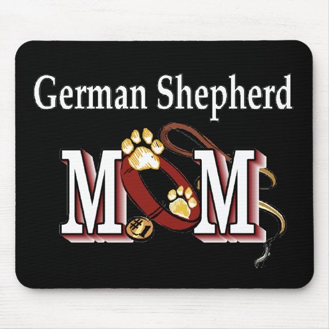 Deutsche Hirten MAMA Geschenke Mousepad (Vorne)