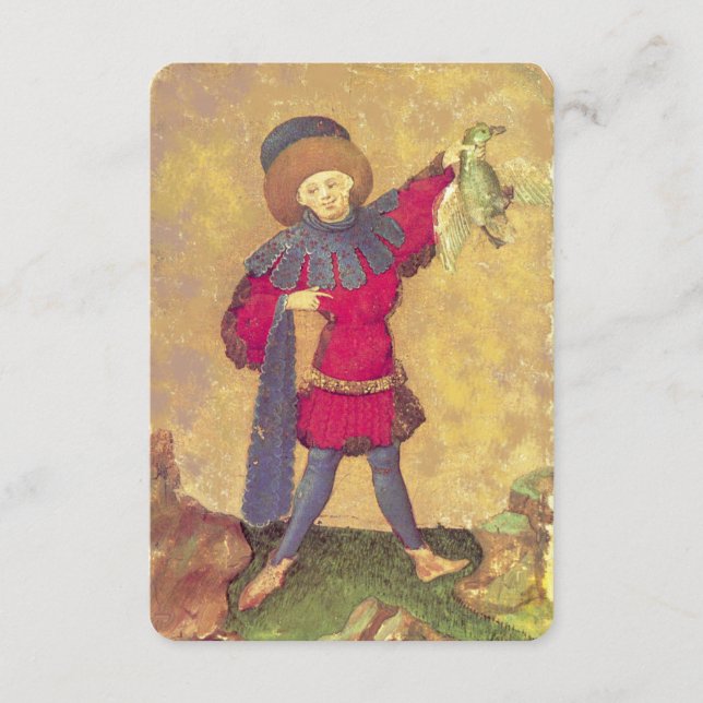 Deutsche Hofkarten/Duckkollegium für antike Tarots (Vorderseite)