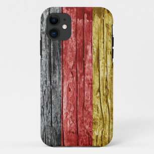 Deutsche Holzflagge Case-Mate iPhone Hülle