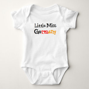deutsche kleine Fräulein Baby Strampler