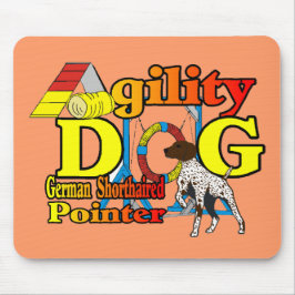 Deutsche Kurzpointer-Agility-Geschenke Mousepad