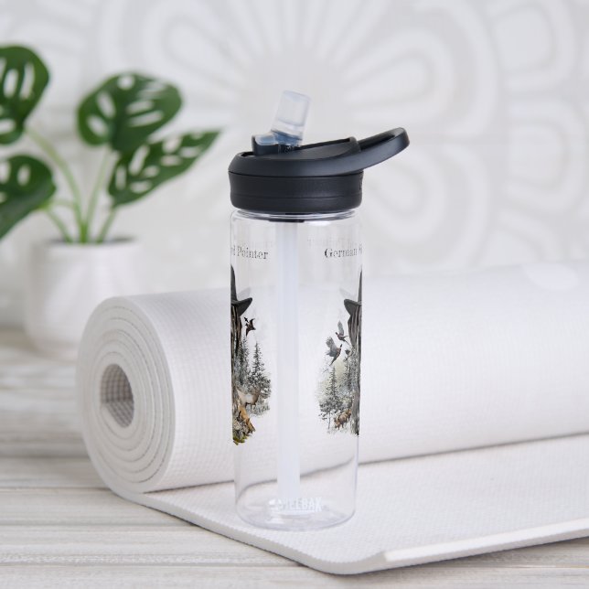Deutsche Kurzpointer Water Flasche (Yoga)