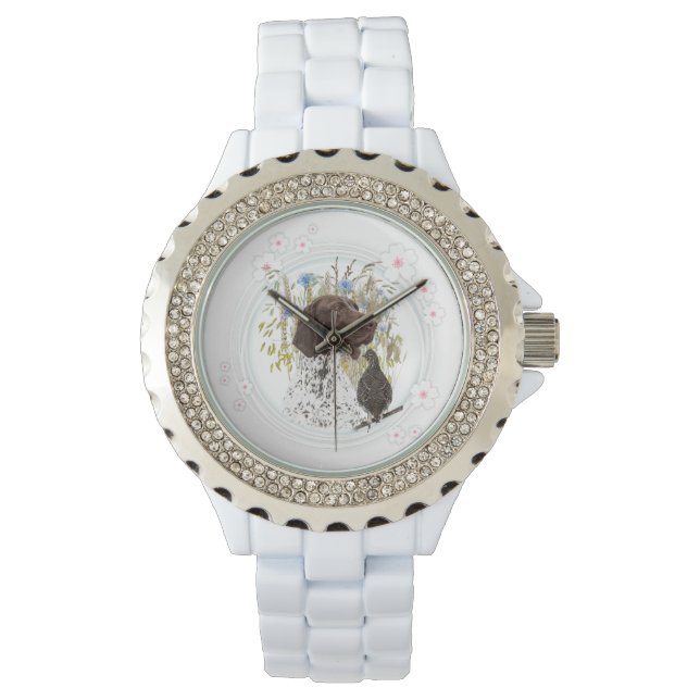 Deutsche Kurzzeiger (APS) Armbanduhr (Vorderseite)