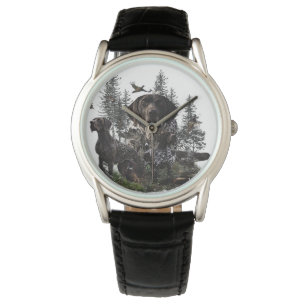 Deutsche Kurzzeiger (APS) Armbanduhr