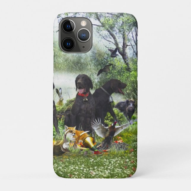 Deutsche Kurzzeiger Case-Mate iPhone Hülle (Rückseite)