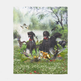 Deutsche Kurzzeiger Fleecedecke