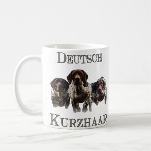 Deutsche Kurzzeiger Kaffeetasse