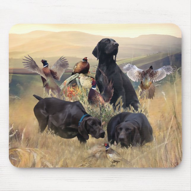 Deutsche Kurzzeiger Mousepad (Vorne)