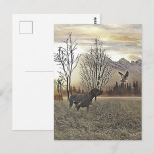 Deutsche Kurzzeiger Postkarte