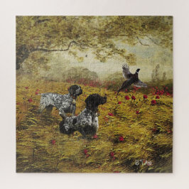 Deutsche Kurzzeiger Puzzle