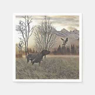 Deutsche Kurzzeiger Serviette