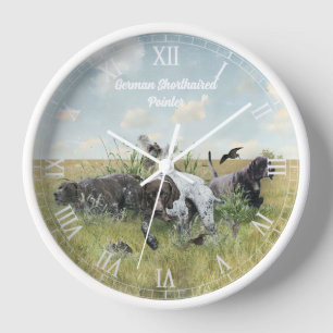 Deutsche Kurzzeiger Uhr