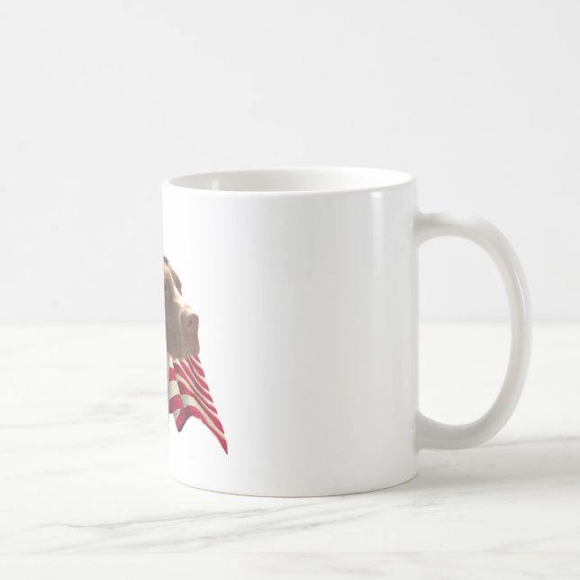 Deutsche Kurzzeiterflagge Tasse (Rechts)