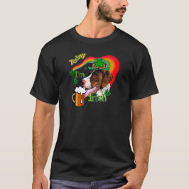 Deutsche Kurzzeitpointer St Patricks Day T-Shirt