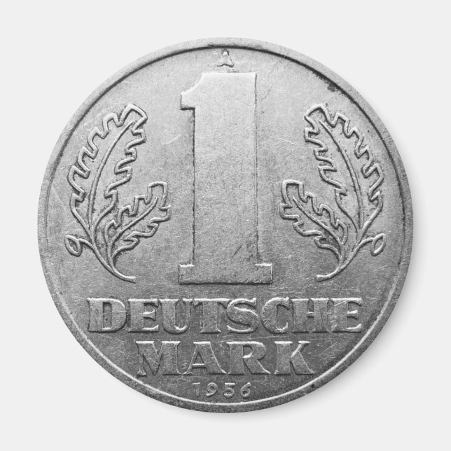 Deutsche Mark der DDR Magnet (Vorne)