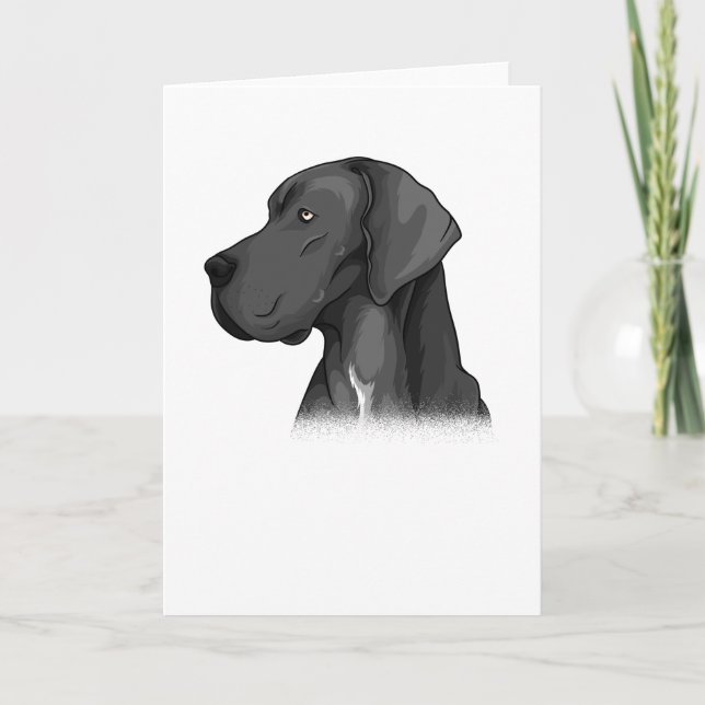 Deutsche Mastiff Dog Geschenk Idee Karte (Vorderseite)
