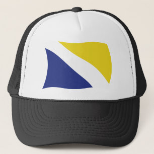 Deutsche Minderheit der Fahne Nord Schleswig Truckerkappe