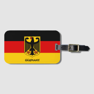 Deutsche Nationalflagge Patriotisch Gepäckanhänger