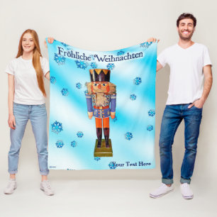 Deutsche Nutcracker - Fröhliche Weihnachten Fleece