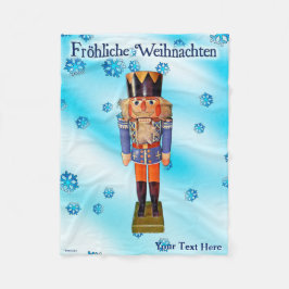 Deutsche Nutcracker - Fröhliche Weihnachten Fleece