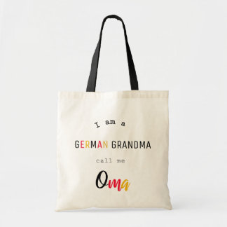 Deutsche Oma / Oma Tote Bag Tragetasche