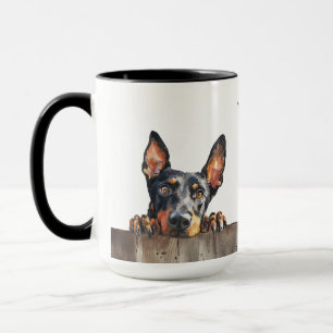 Deutsche Pinscher Hund Tasse