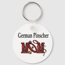 Deutsche Pinscher MAMA Geschenke Schlüsselanhänger