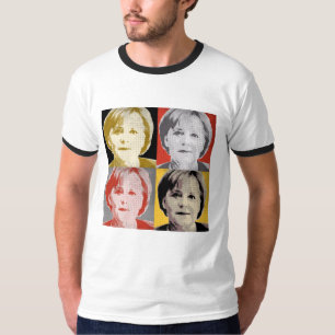 Deutsche Pop-Kunst Angela Merkel - - T-Shirt