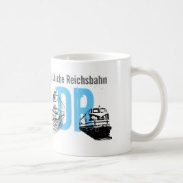 Deutsche Reichsbahn DDR Design Kaffeetasse