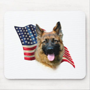 Deutsche Schäferflagge Mousepad