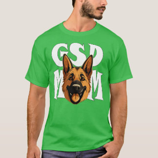Deutsche Schäferhirte GSD Mama Niedlich Hundemütte T-Shirt