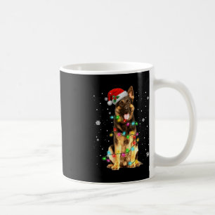 Deutsche Schäferhund Dog Tree Weihnachten Weihnach Kaffeetasse