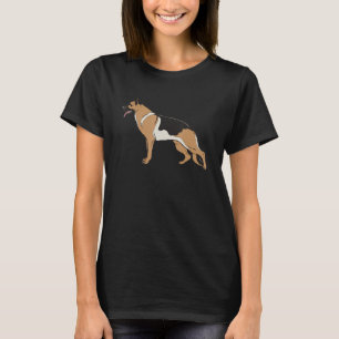 Deutsche Schäferhund Hunde Kanine K9 Einheit Poliz T-Shirt