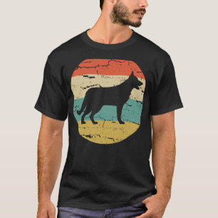 Deutsche Schäferhund K9 Polizeihund Vintag Retro T-Shirt