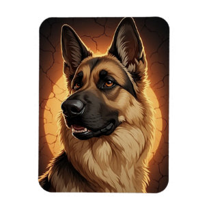 🐾 Deutsche Schäferhund-Liebhaber-Geschenkideen 🐾 Magnet
