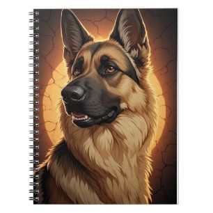 🐾 Deutsche Schäferhund Liebhaber Geschenkideen 🐾 Notizblock