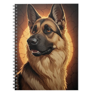 🐾 Deutsche Schäferhund Liebhaber Geschenkideen 🐾 Notizblock