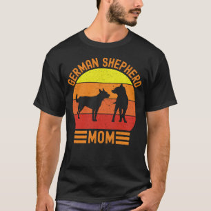 Deutsche Schäferhund Mama Hundelmutter Tag Matchin T-Shirt