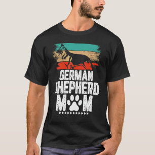Deutsche Schäferhund-Mama-Hündin für Mutterbesitze T-Shirt