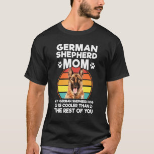 Deutsche Schäferhund-Mutter Deutscher Schäferhund T-Shirt