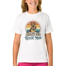 Deutsche Schäferhund-Rettungshund-Mutter