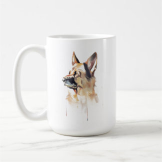 Deutsche Schäferhund Tasse, Hundemama Kaffeetasse