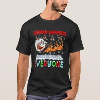 Deutsche Schäferhunde für alle Weihnachten Weihnac T-Shirt